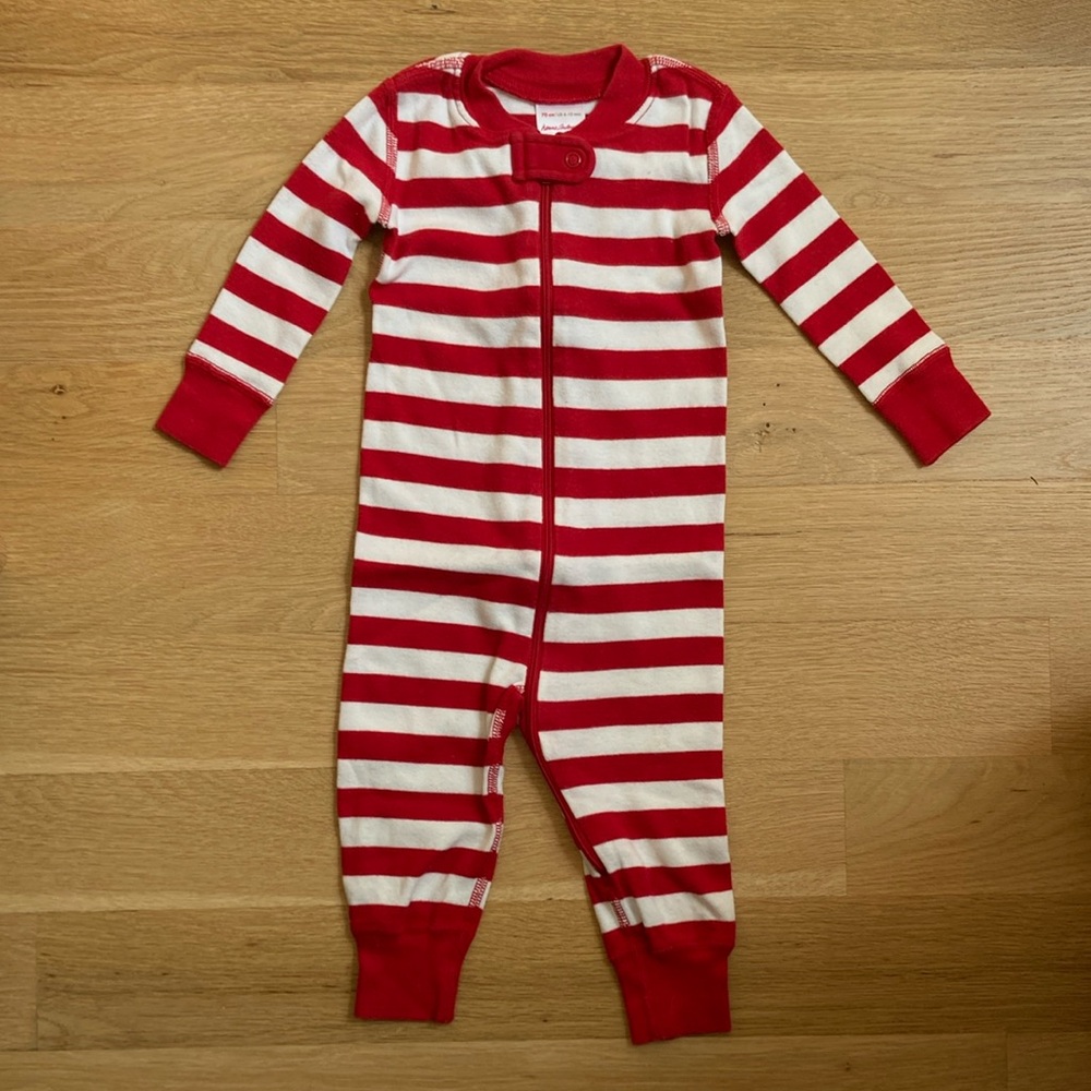 NWOT Hanna Andersson pajama onesie 6-12mo
